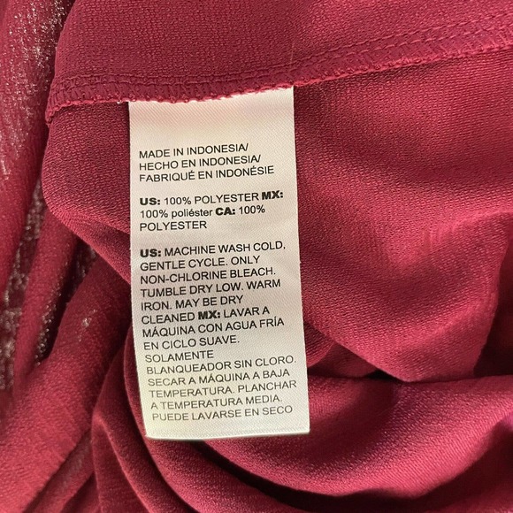 Chicos Size 4 XXL Blouse Tunic Top Jewelry Chain Trim Long Sleeve Stretch - Picture 8 of 9